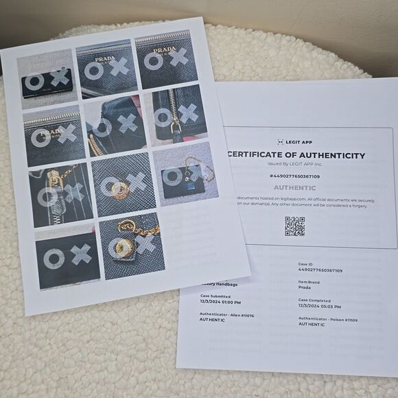 Prada Leather wallet with detachable badge holder/ card holder - Picture 11 of 11